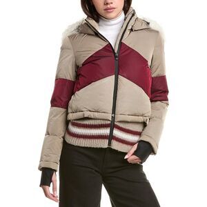 Post Card Womens  Down Jacket, Brown